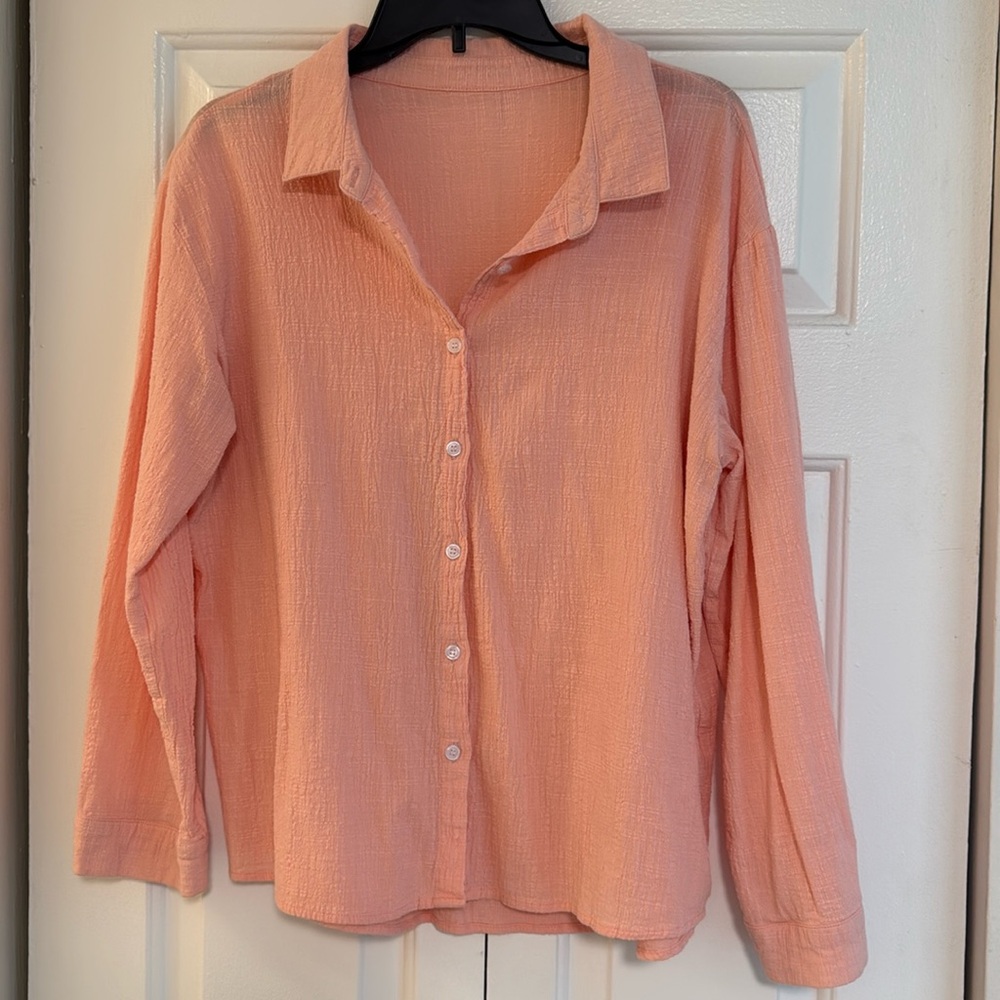 Seersucker Button Up